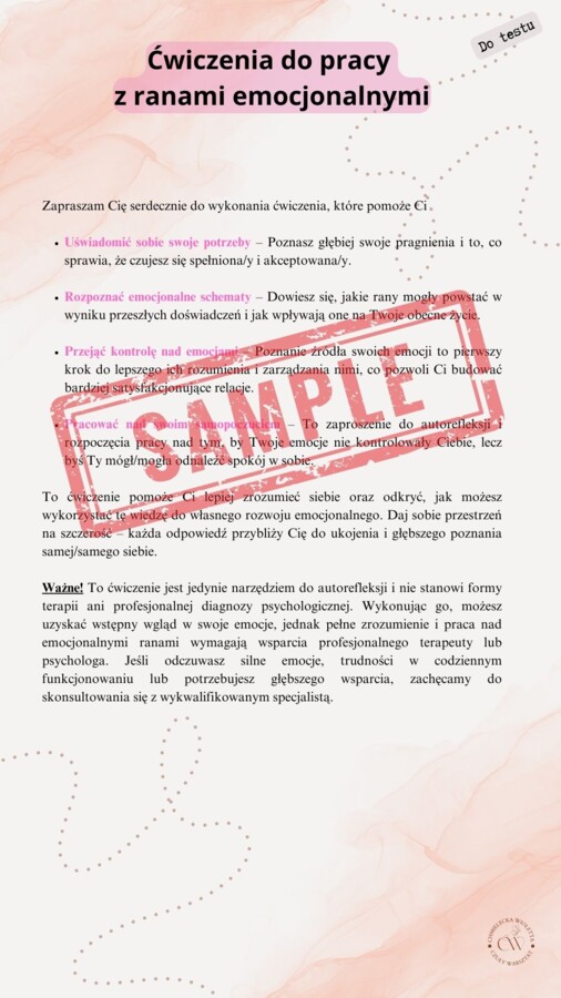 KROKpo KROKU z RANAMI EMOCJONALNYMI