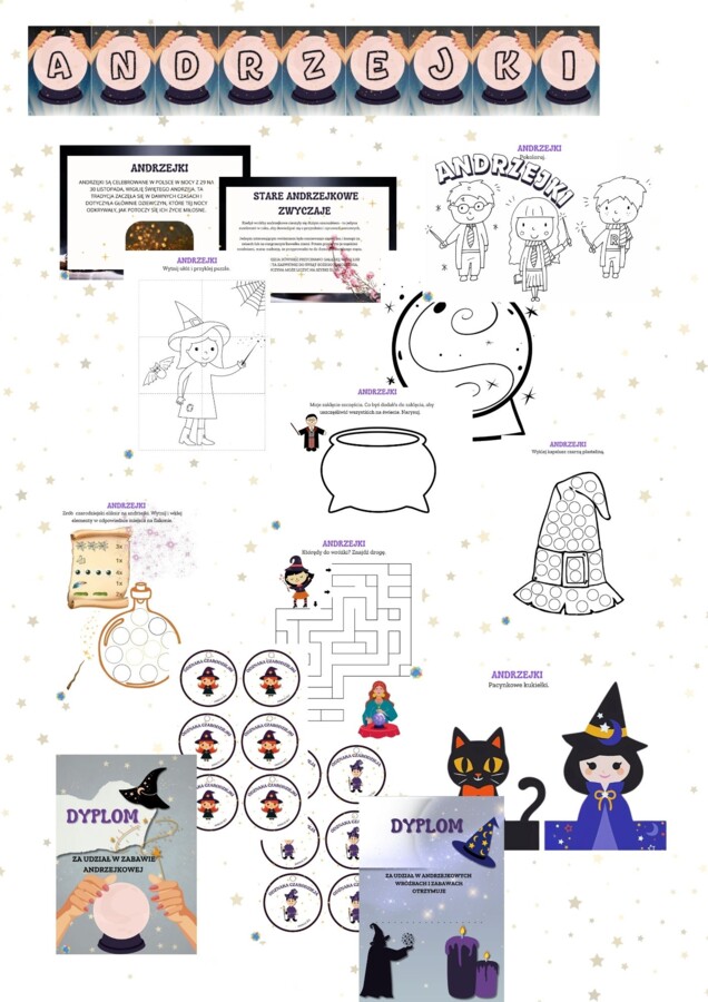 PAKIET MATERIAŁÓW NA LISTOPAD WEDŁUG KALENDARZA ŚWIĄT I DNI NIETYPOWYCH.