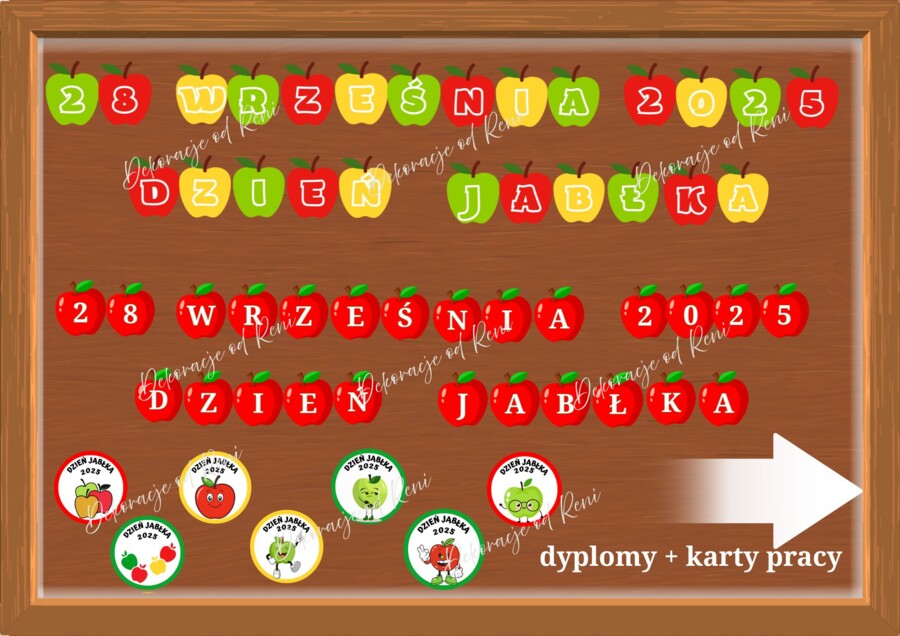 Dzień Jabłka - zestaw materiałów