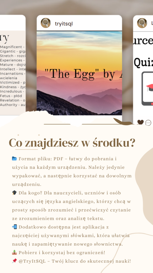 Gotowa Lekcja Angielskiego dla Nauczycieli oraz uczniów! #2 (The EGG)