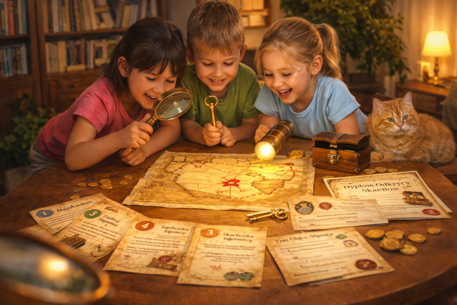 Tajemnicza wyprawa po domu