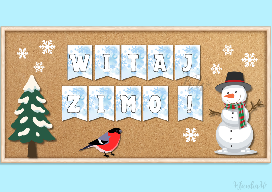 Gazetka zimowa „Witaj Zimo!”