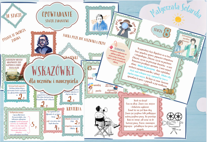 Opowiadanie- stacje zadaniowe