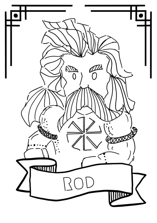 Mitologia Słowiańska - Historia na kartach