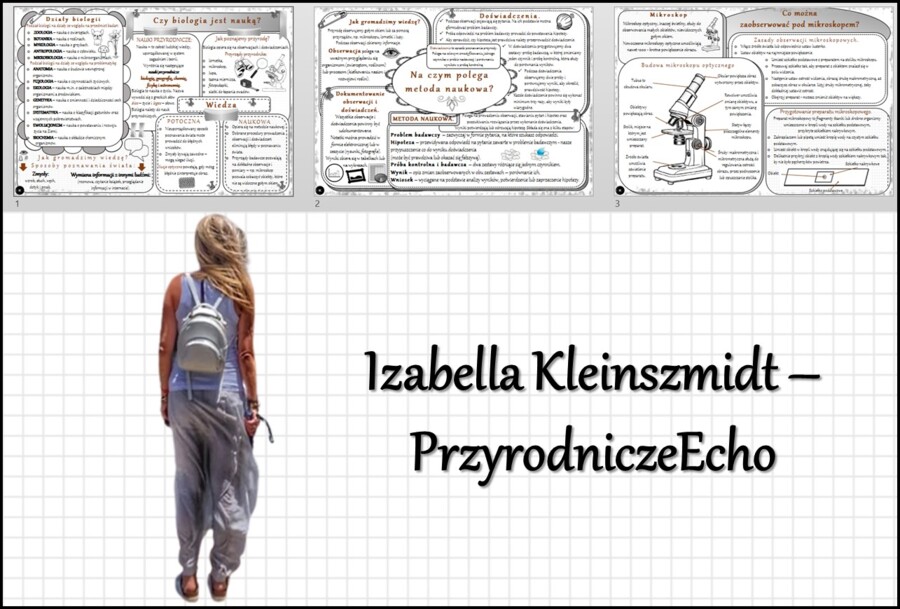 Zestaw sketchnotek/notatek/streszczeń/wklejek/ściąg dla ucznia i nauczyciela w pdf. Biologia 5 dział „Poznajemy biologię”. Notatki zostały wykonane na podstawie podręcznika z wydawnictwa WSiP.