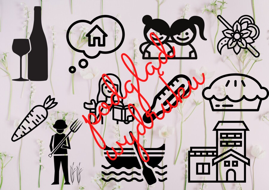 Plansza skojarzeniowa-"Ania z Zielonego Wzgórza."