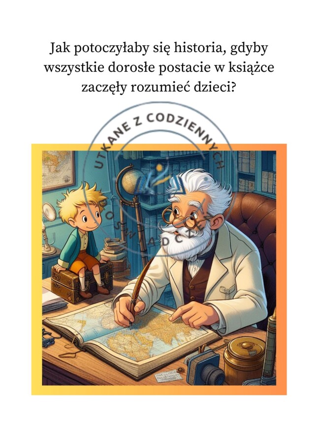 Kreatywne tworzenie nowej fabuły- karty twórcze do lektury ,,Mały Książę"