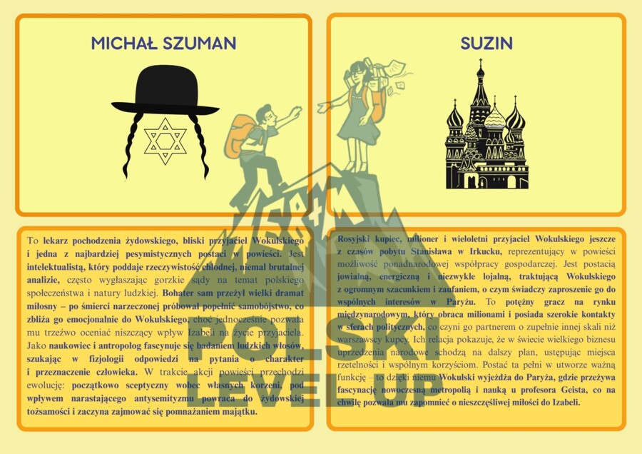 fiszki literackie_klasa 2 (romantyzm, Dziady cz. III,  pozytywizm, Lalka)_Polski Level Up