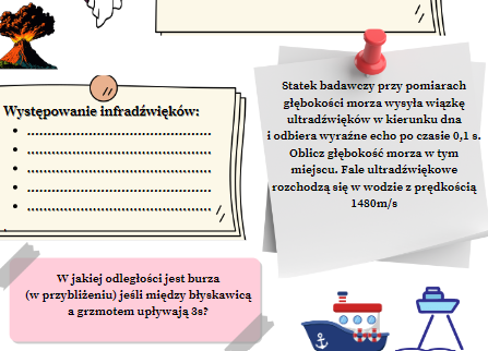 Kl.7 (SP) Fizyka, Temat: Ultradźwięki i infradźwięki - występowanie i zastosowanie.