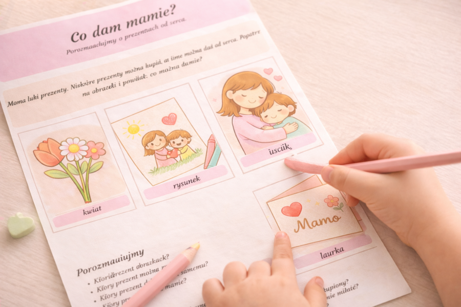 Co dam mamie? [Rozmowa obrazkowa]