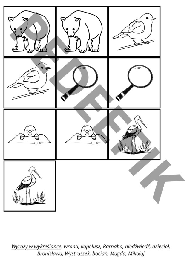 Lapbook - "Kapelusz Pani Wrony" + test sprawdzający wiedzę z lektury + kod QR do testu