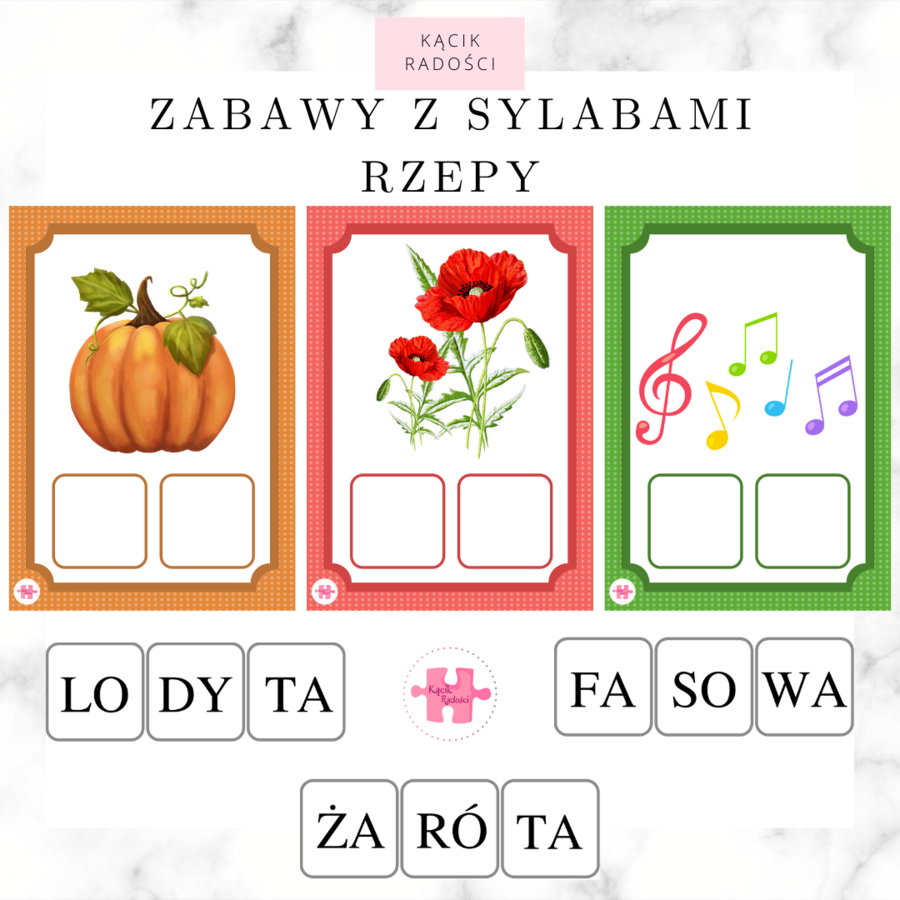 Pomoce dydaktyczne - SYLABY