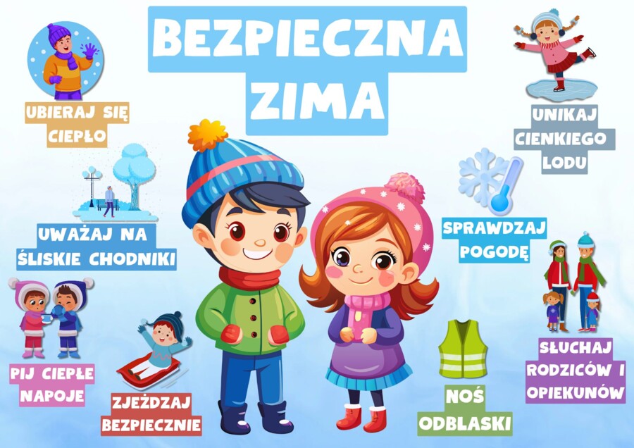❄️BEZPIECZNA ZIMA - GAZETKA❄️