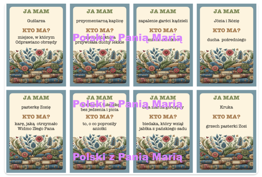 Dziady cz. II - pakiet lekturowy