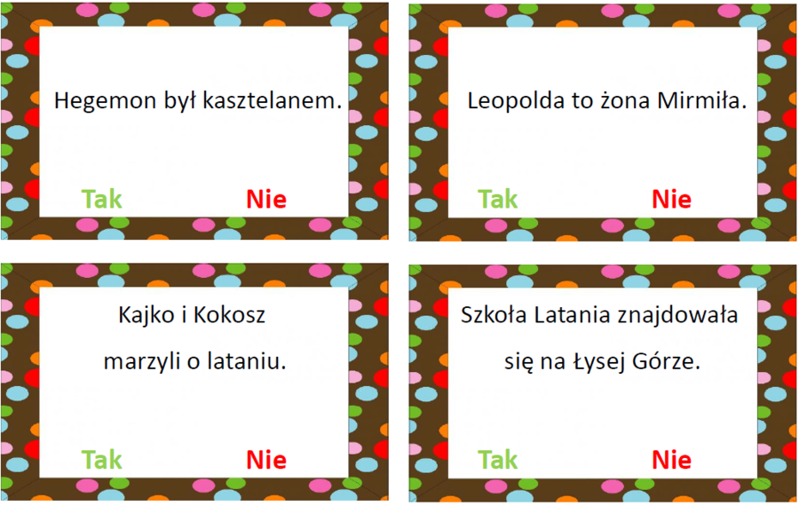 "Kajko i Kokosz: Szkoła latania" Tak czy Nie?