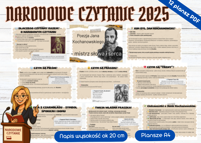 Jan Kochanowski – Narodowe Czytanie 2025