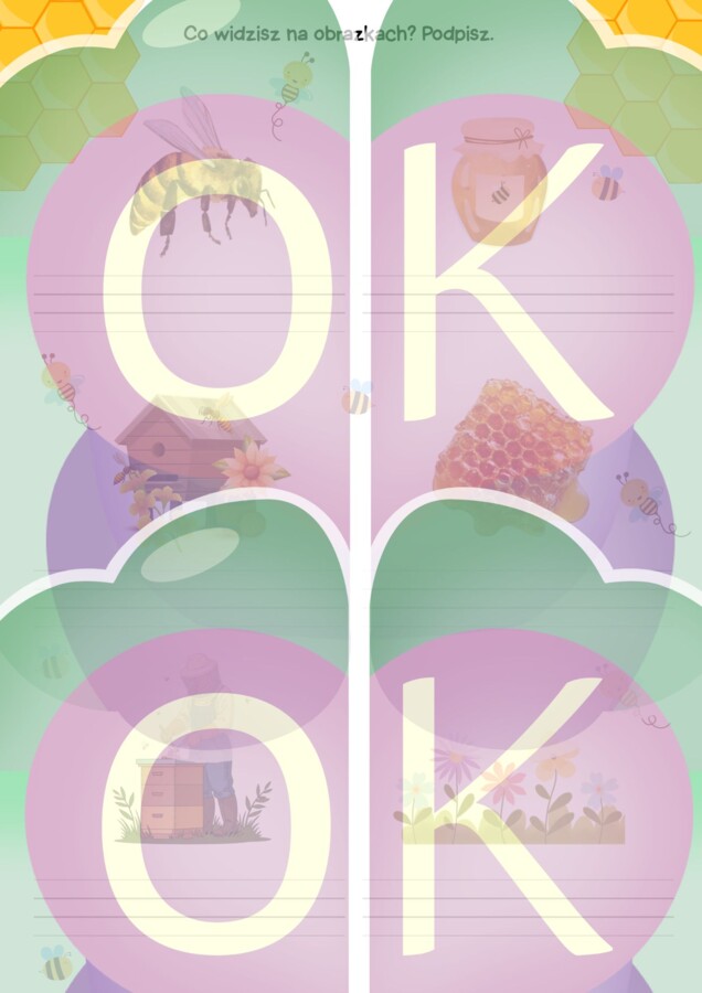 Pszczela Akademia: Wielki Zestaw Kart Pracy (35 stron)