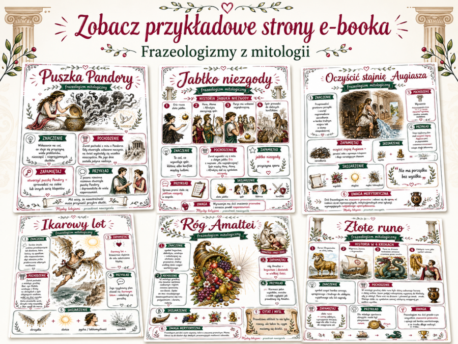 Frazeologizmy z mitologii - ebook