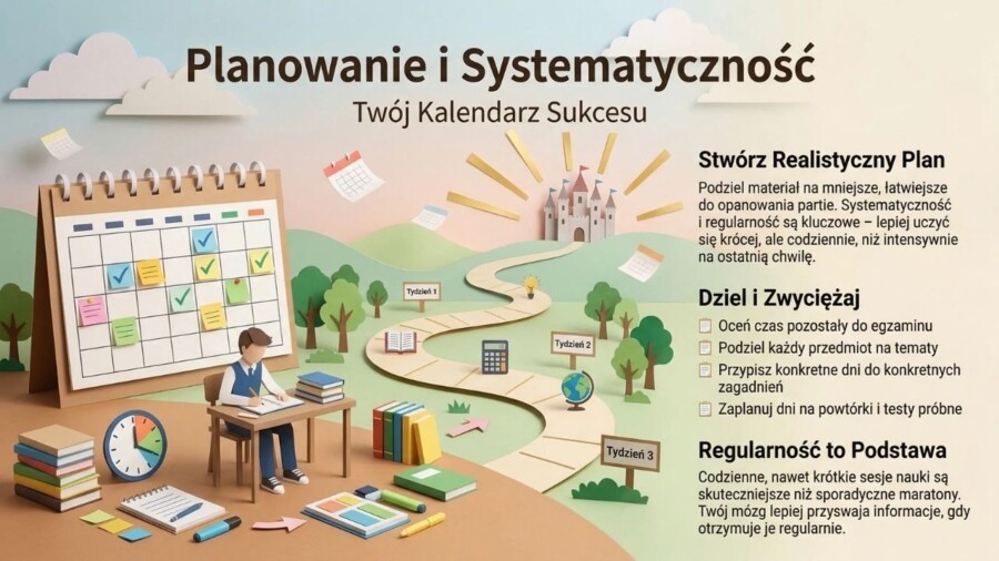 Egzamin Ósmoklasisty - przewodnik dla ucznia (gazetka/prezentacja)