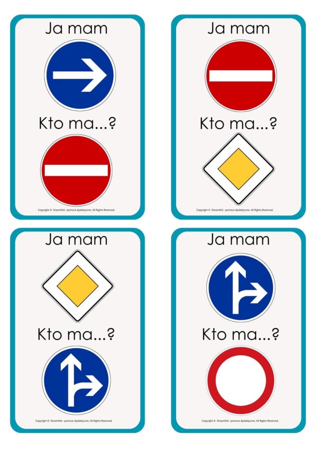 Ja mam, kto ma? - znaki drogowe