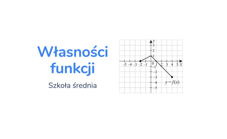 Własności funkcji szkoła średnia