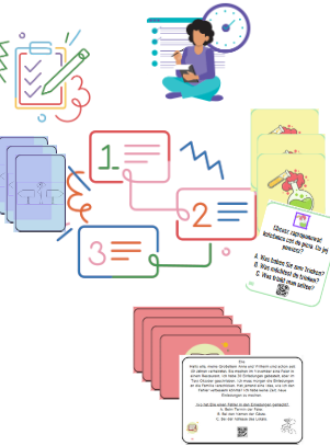 ZDASZ TO! - zadania powtórzeniowe do egzaminu 8-klasisty z j. niemieckiego - STACJE ZADANIOWE - ZESTAW