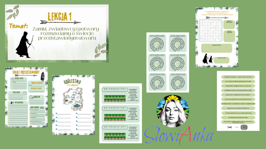 Zestaw materiałów dydaktycznych do omówienia lektury „Zwiadowcy. Ruiny Gorlanu” + PREZENTACJA GRATIS