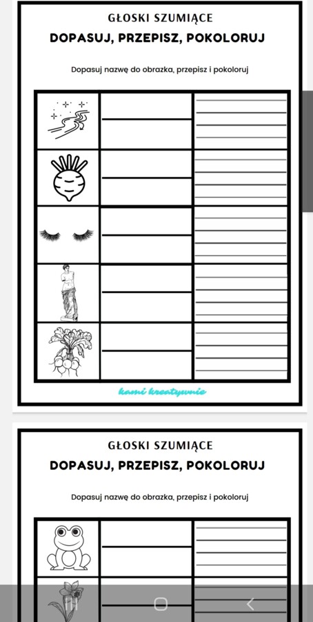 Rz/ż- pakiet logopedyczny