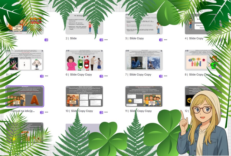 Prezentacja multimedialna w genial.ly „Czy potrafię być asertywny/a? " Edukacja zdrowotna. Klasa 5. Dział „Moje zdrowie psychiczne".