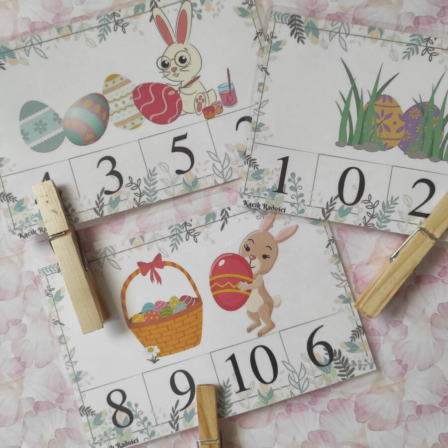 Wielkanoc - klamerki