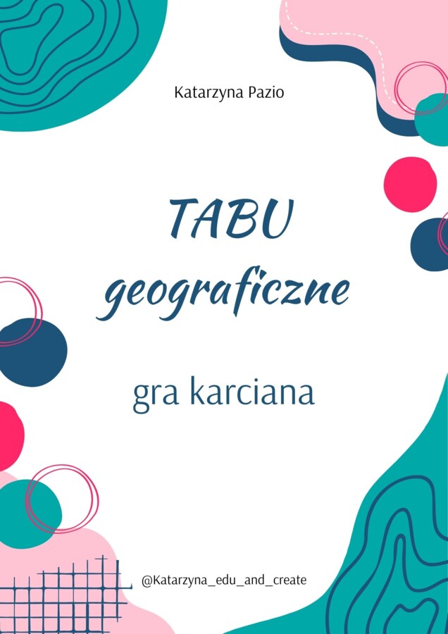 Tabu geograficzne - gra karciana