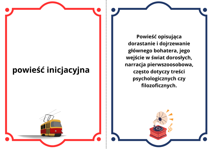 Fiszki, dwudziestolecie międzywojenne, 18 kart pojęć i definicji, pdf