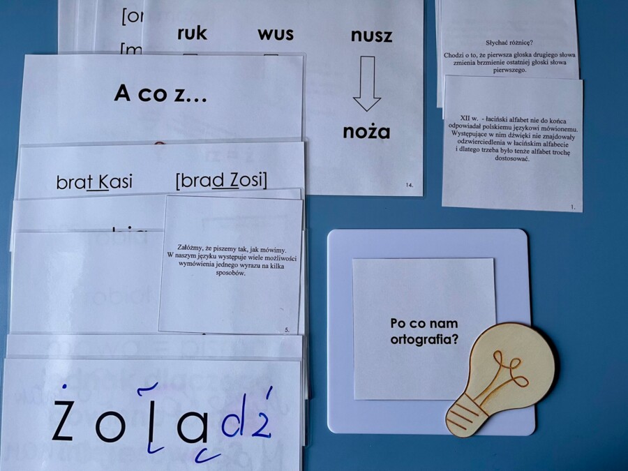 Po co nam ortografia? Prezentacja na temat kształtowania się polskiej ortografii