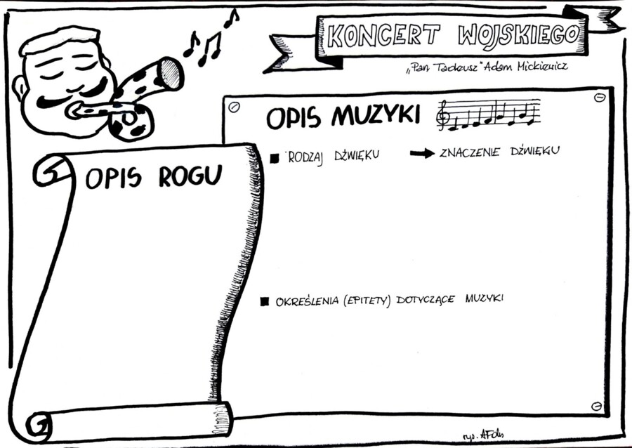 Zachwycający koncert Wojskiego - analiza fragmentu "Pana Tadeusza" Adama Mickiewicza