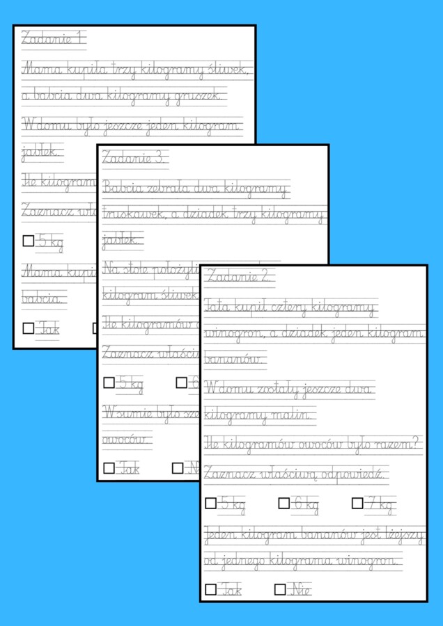 Nowe karty pracy do nauki pisania, ortografii i logicznego myślenia! ✏️🍎