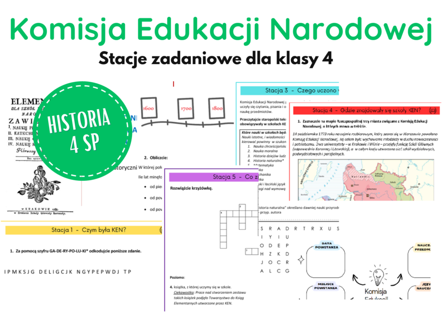 Komisja Edukacji Narodowej - stacje zadaniowe