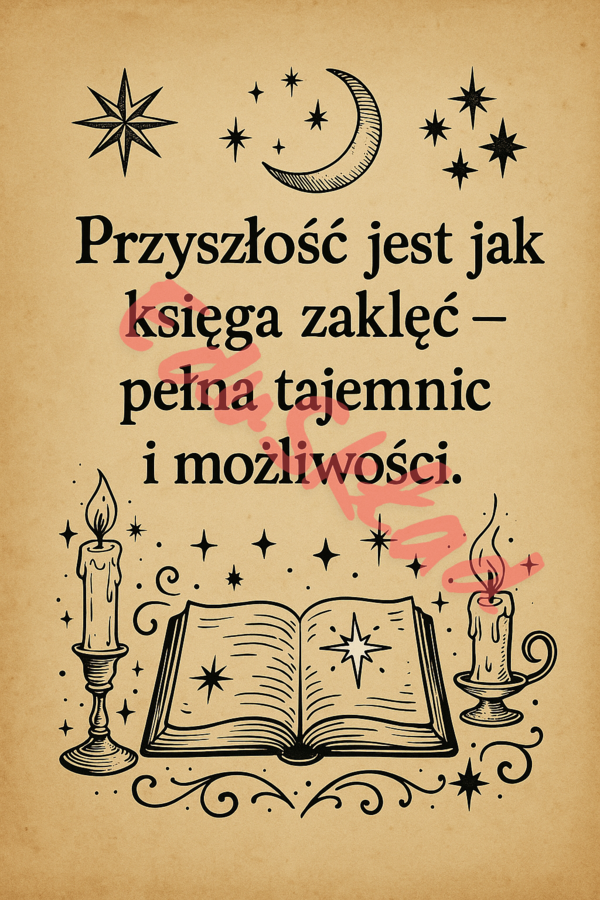🪄 Andrzejkowa Strefa Wróżb – zestaw plakatów i wróżb dla szkoły