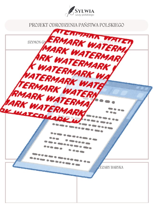 📒Notatnik maturalny „Przedwiośnie" Stefan Żeromski