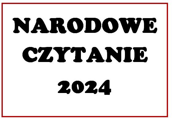 Narodowe czytanie - gazetka