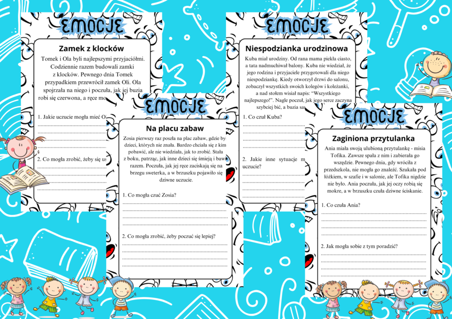 Karty pracy „Emocje”