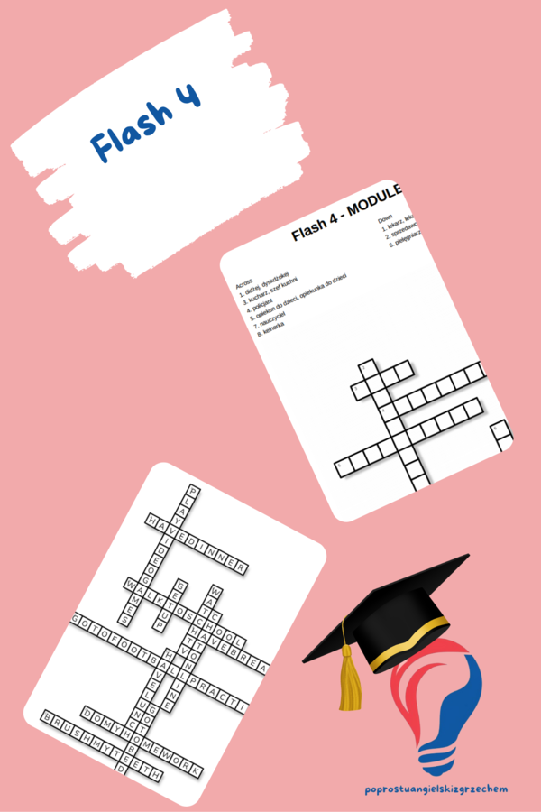 Flash 4 – Module 4 – krzyżówki