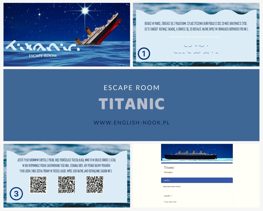 Titanic - escape room (online)