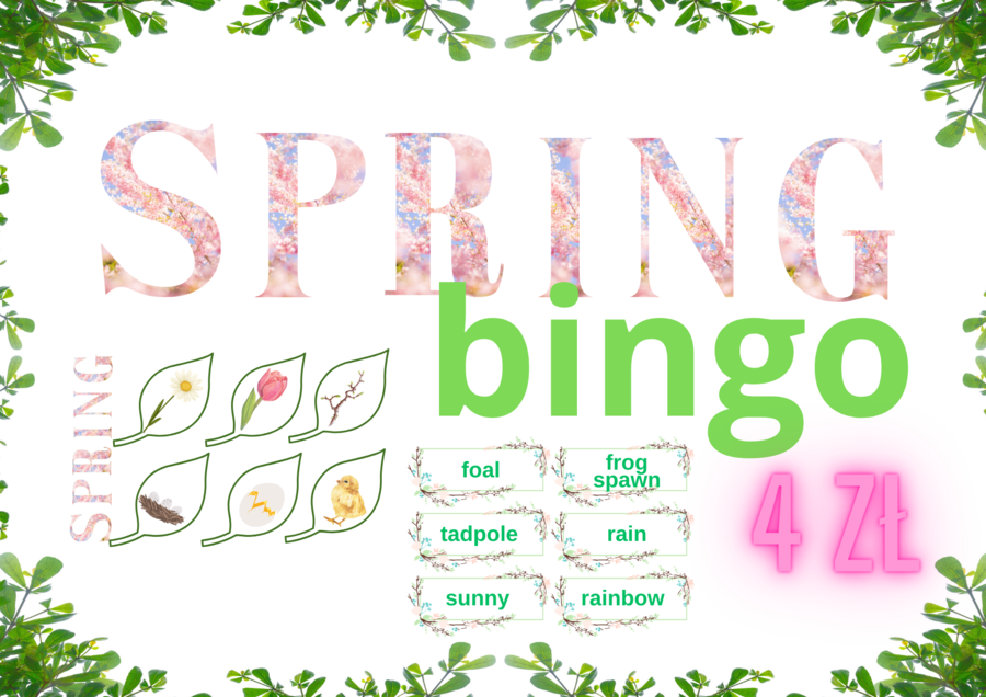 SPRING BINGO