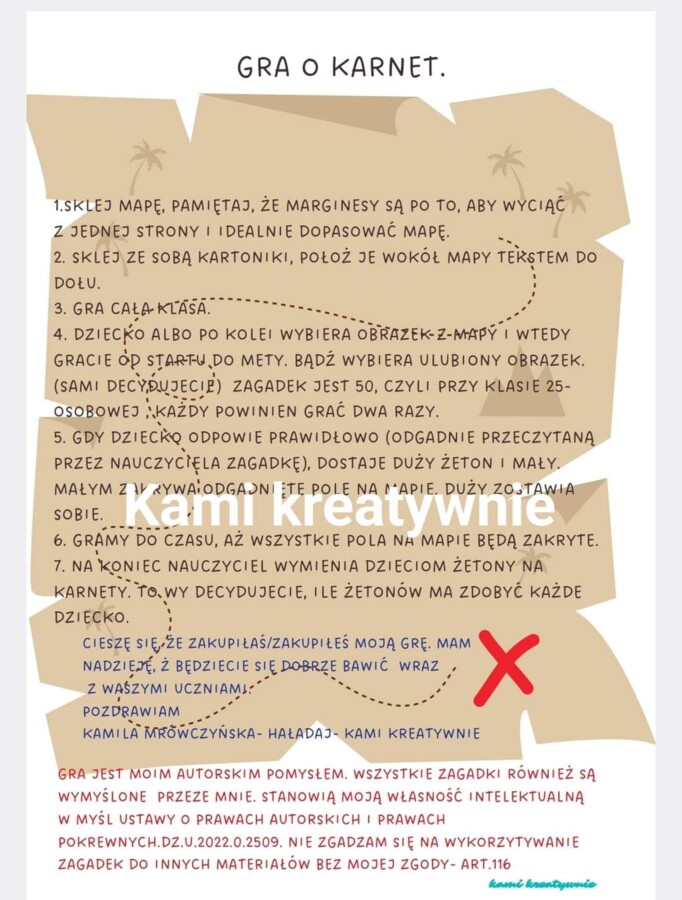 Gra o karnet pierwszoklasisty