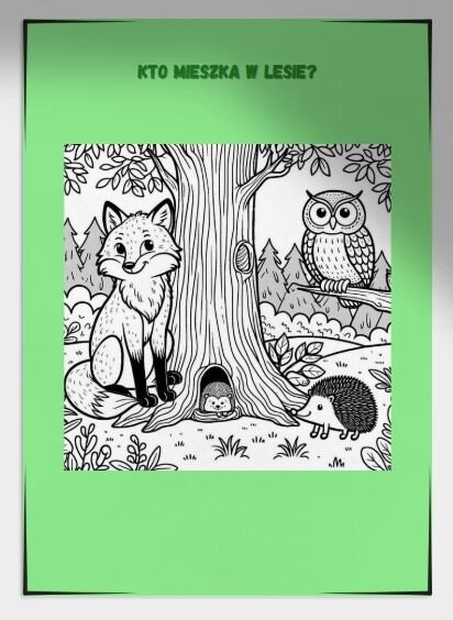 Karty pracy do nauki o ekologii. Kolorowanki. Labirynty. Połącz kropki.