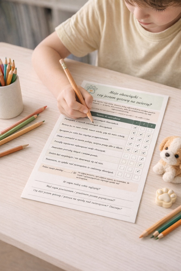 Moje obowiązki – czy jestem gotowy na zwierzę?
