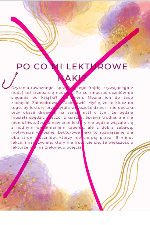 Zestaw - praca z lekturą "Akademia pana Kleksa"