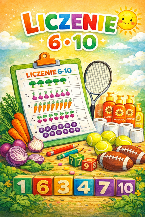 Liczenie od 6  do 10