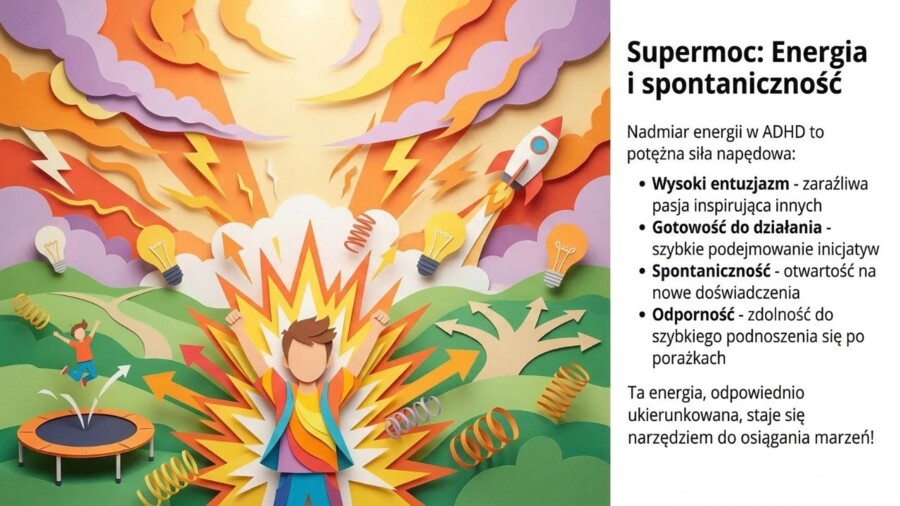 ADHD (gazetka szkolna / prezentacja)