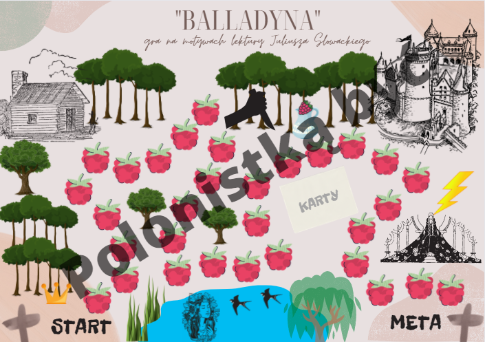 "Balladyna" gra dydaktyczna